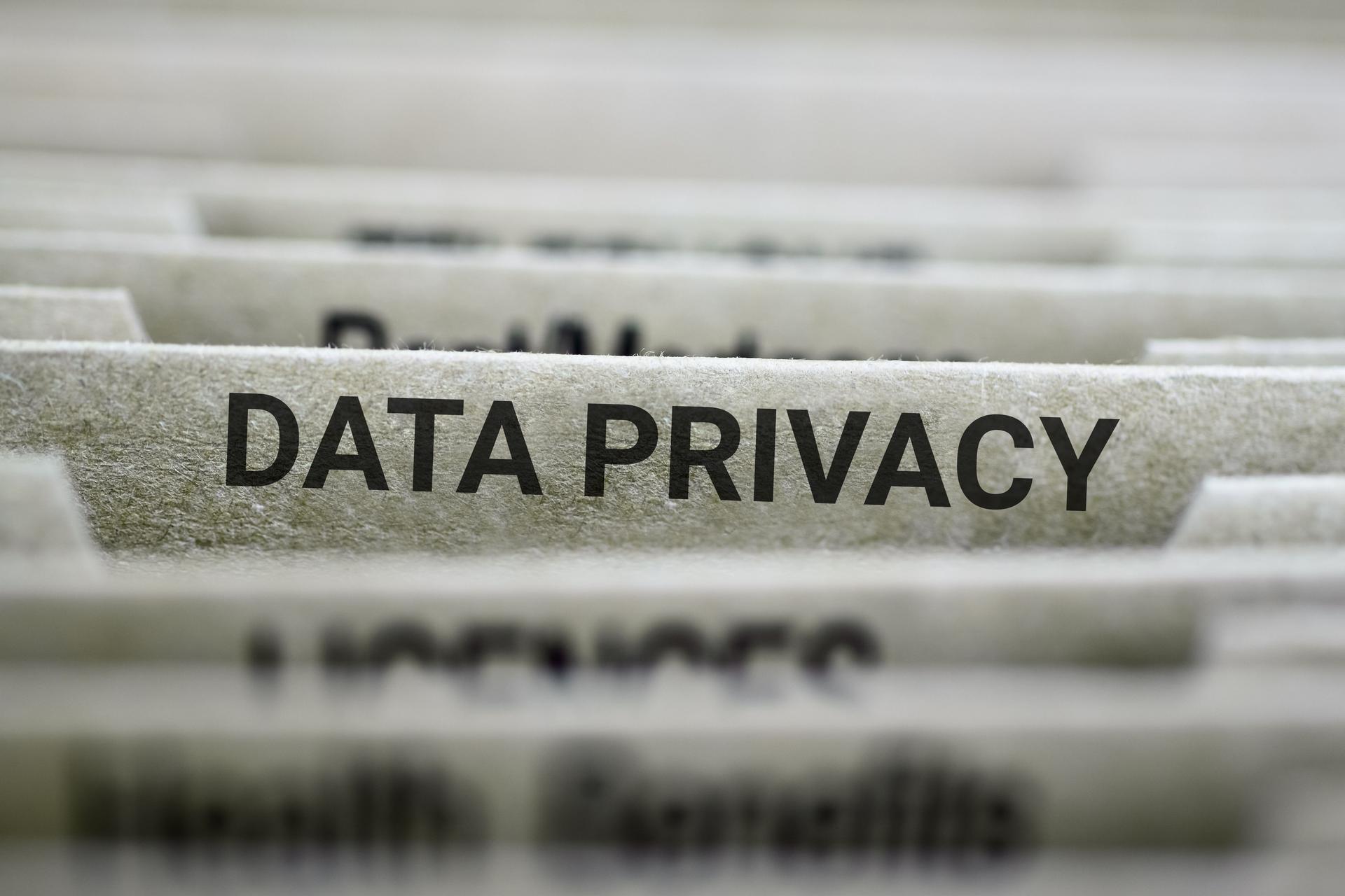 File markers show emphasis on data privacy concerns