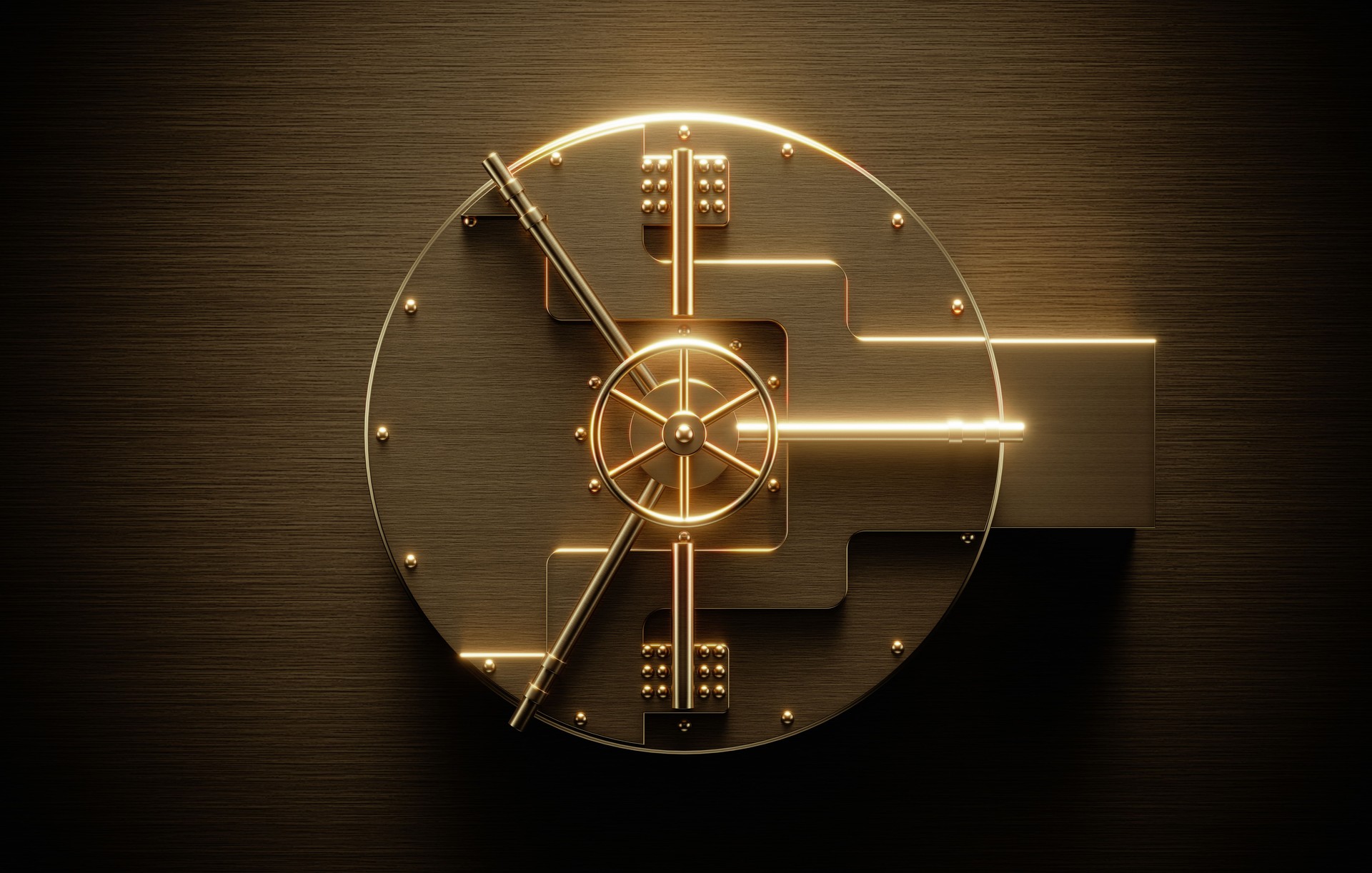 Vault - Banking Security And Wealth Concept